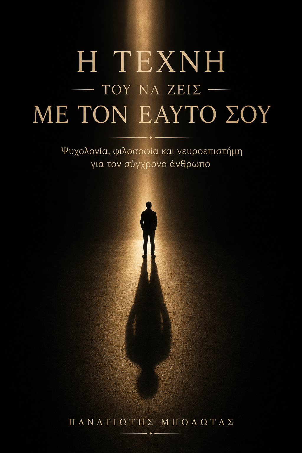 Εξώφυλλο του βιβλίου Η Τέχνη να Ζεις με τον Εαυτό, Παναγιώτης Μπολώτας